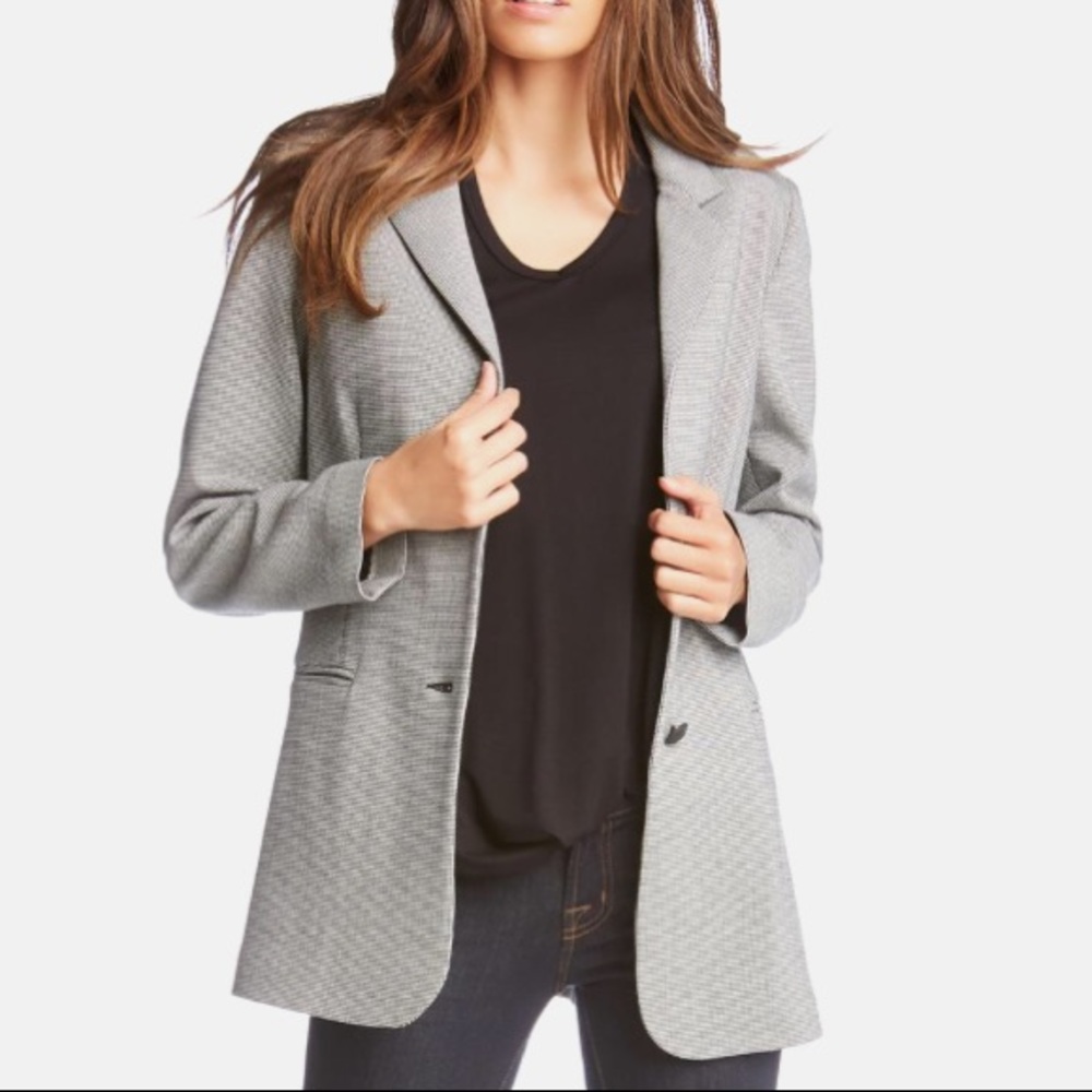 Fifteen Twenty Houndstooth Blazer Classic Jacket